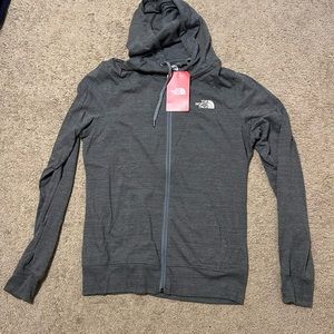 The North Face Size L Light Zip up Sweatshirt Jacket! NWT